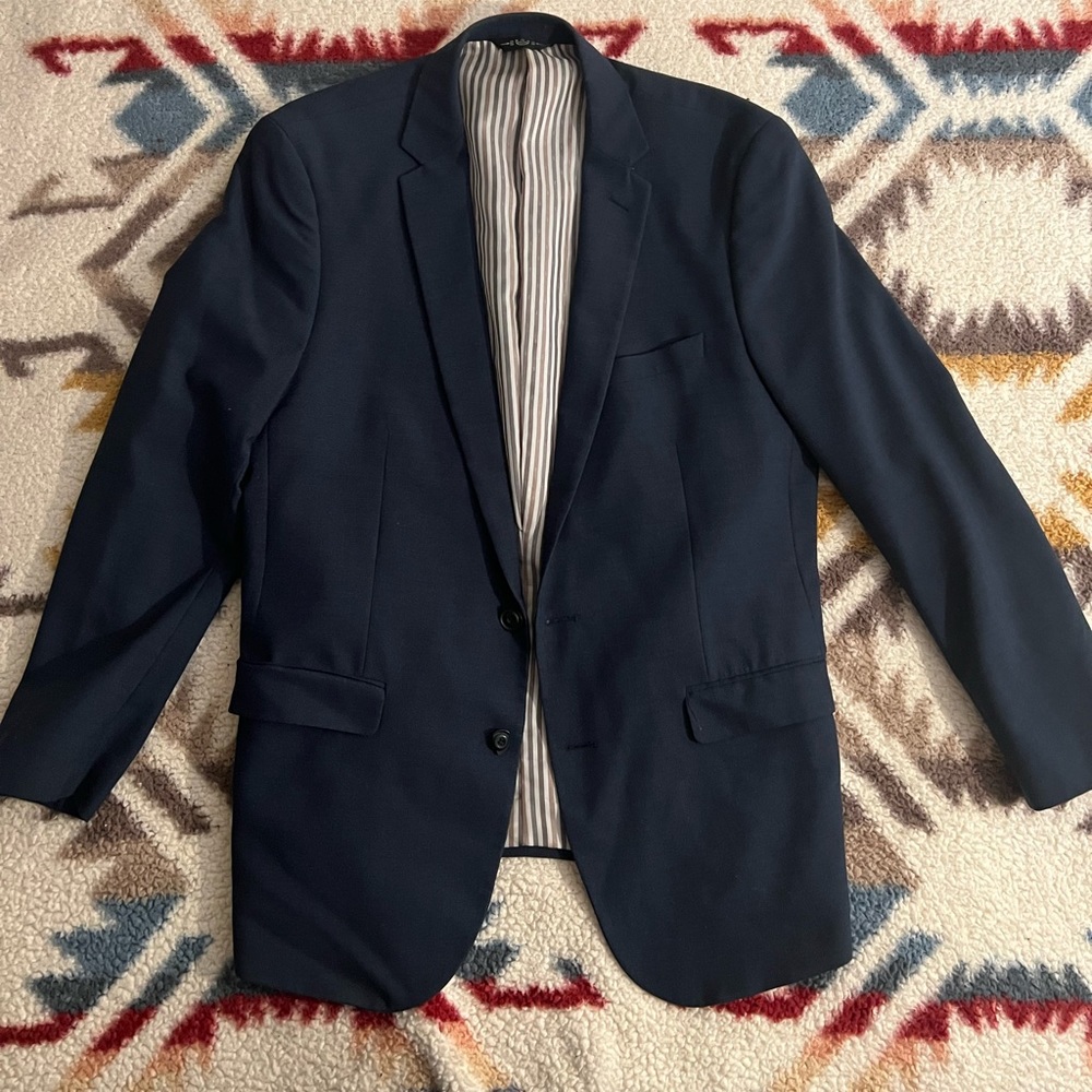 West End 40s Full Suit Blue Great condition.